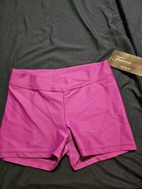 4/$25 Theatricals® Magenta Bike Shorts for Girls